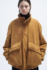 画像7: URU [ウル] ZIP UP BLOUSON [Camel] (7)