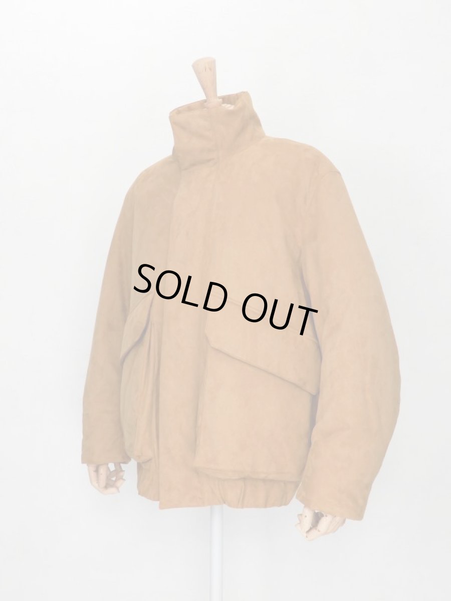 画像3: URU [ウル] ZIP UP BLOUSON [Camel] (3)