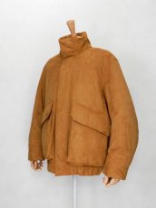 画像3: URU [ウル] ZIP UP BLOUSON [Camel] (3)