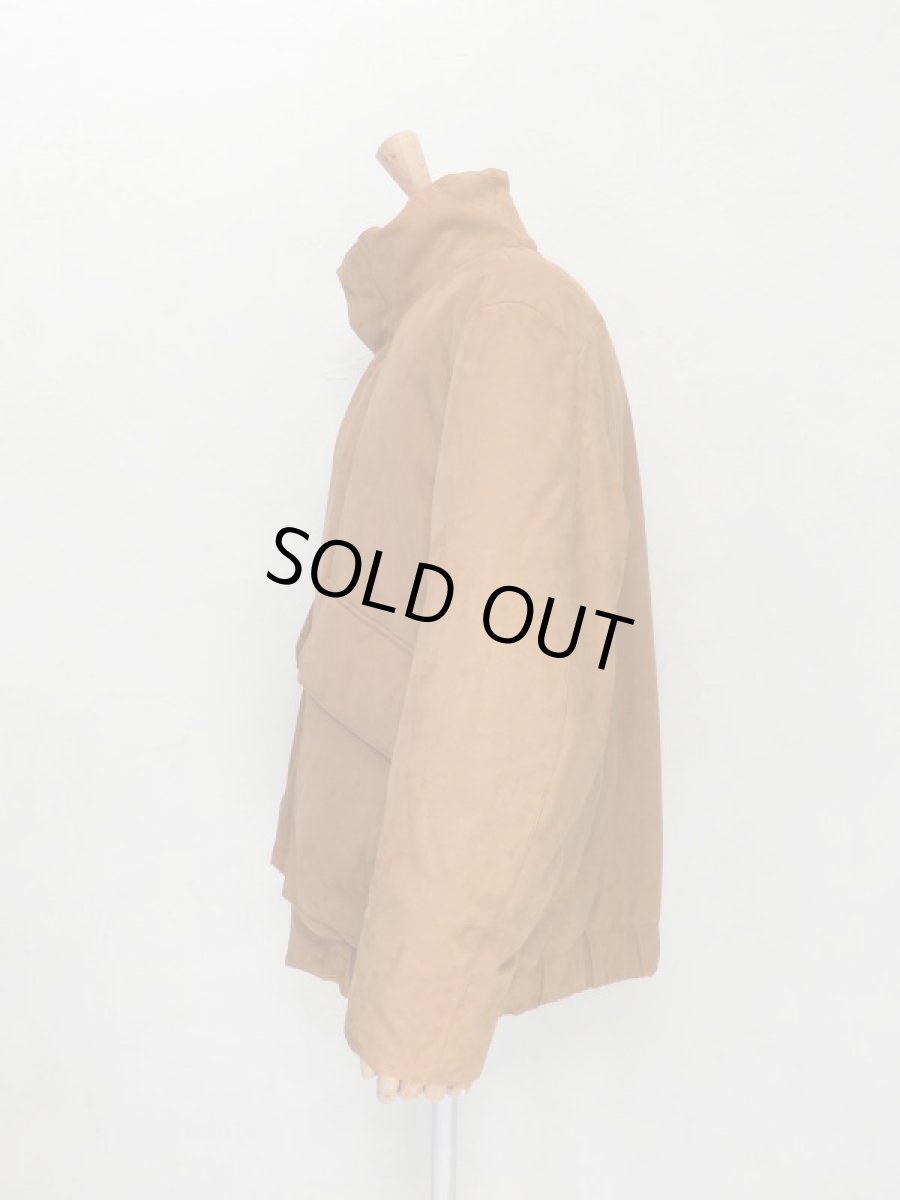 画像4: URU [ウル] ZIP UP BLOUSON [Camel] (4)