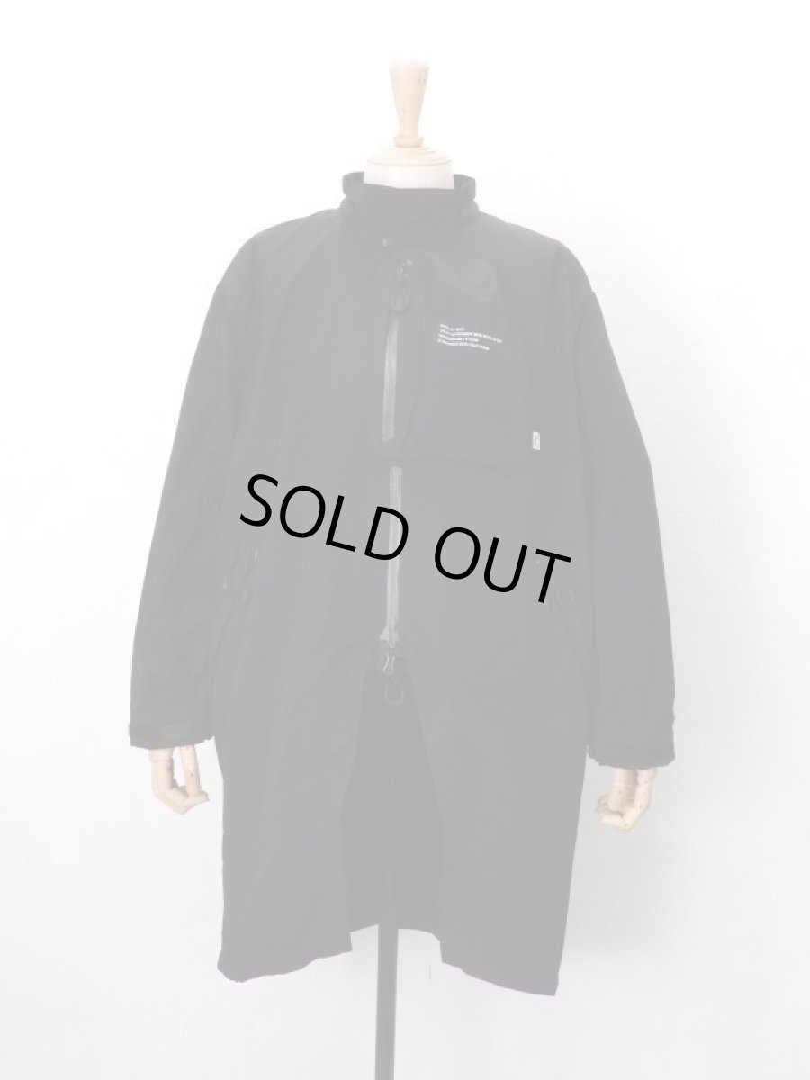 画像2: COMFY OUTDOOR GARMENT [コンフィーアウトドアガーメント] OVERLAY COAT [BLACK] (2)