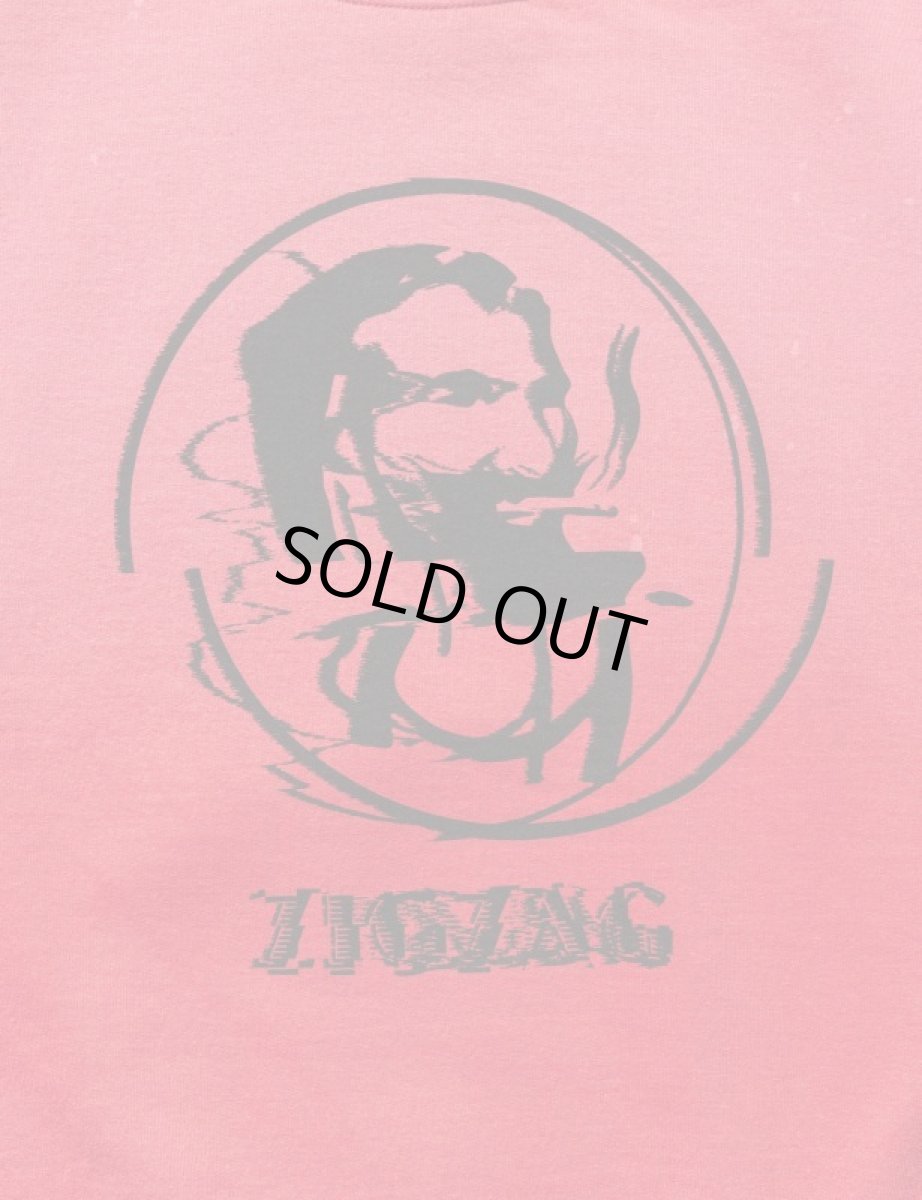 画像2: [SALE 40%OFF]. [サスクワッチファブリックス] “ERROR ZIGZAG” SWEATSHIRT[Pink]  (2)