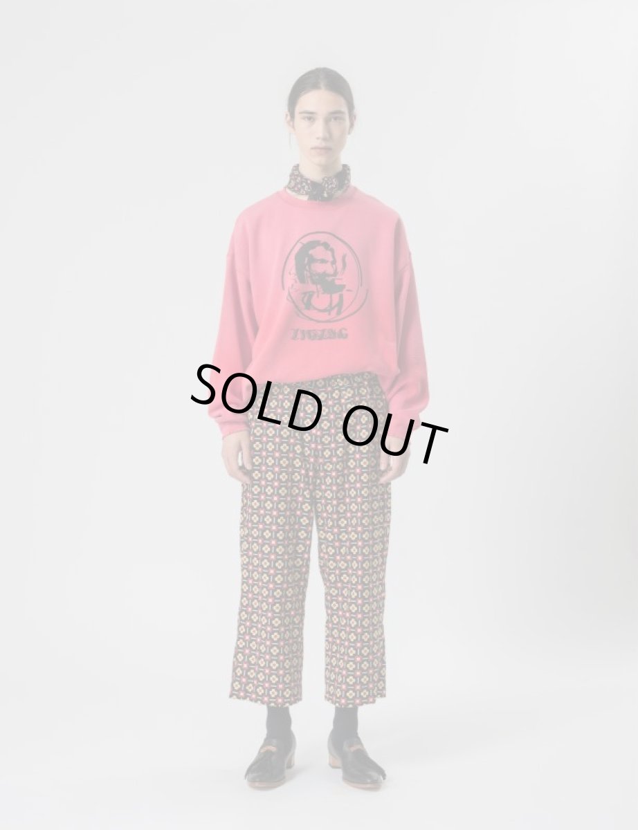 画像4: [SALE 40%OFF]. [サスクワッチファブリックス] “ERROR ZIGZAG” SWEATSHIRT[Pink]  (4)