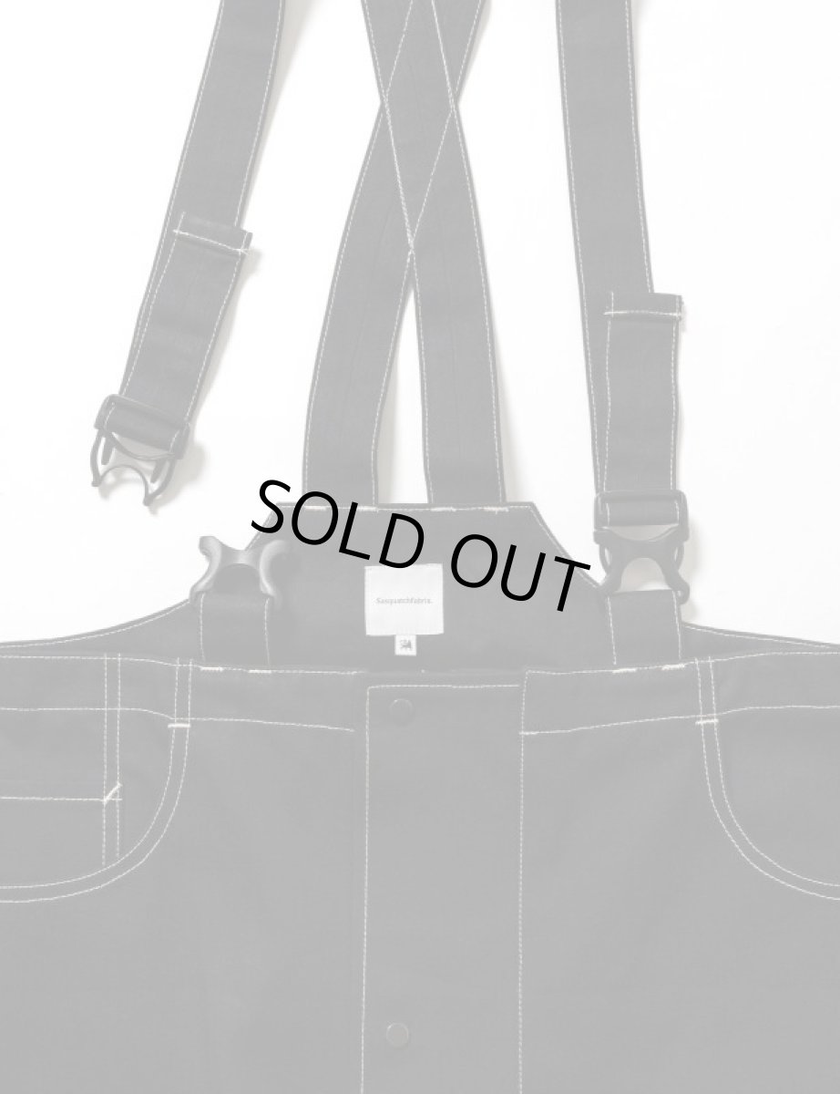 画像3: Sasquatchfabrix.  [サスクワッチファブリックス] 5POCKET OVERALL [Black]  (3)