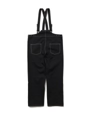 画像2: Sasquatchfabrix.  [サスクワッチファブリックス] 5POCKET OVERALL [Black]  (2)