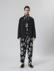 画像4: [SALE 40%OFF]Sasquatchfabrix. [サスクワッチファブリックス] FLOWER LINER JACKET [BLACK]  (4)