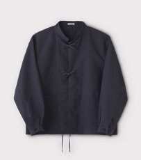 画像1: PHIGVEL [フィグベル] C/L Stand Collar Jacket [Ink Navy] (1)