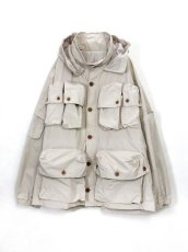 画像1: [SALE 40%OFF]URU [ウル] HOODED ZIP UP BLOUSON TYPE A-22SCR01A [BEIGE] (1)