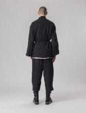 画像6: Sasquatchfabrix. [サスクワッチファブリックス] SALT SHRINKAGE HAORI COAT [charcoal]  (6)