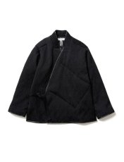 画像1: [SALE 40%OFF]Sasquatchfabrix. [サスクワッチファブリックス] QUILTING HANTEN [Black]  (1)