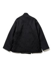 画像2: [SALE 40%OFF]Sasquatchfabrix. [サスクワッチファブリックス] QUILTING HANTEN [Black]  (2)