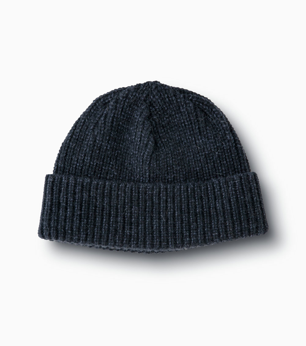 PHIGVEL [フィグベル] OLD KNIT CAP [INK NAVY]