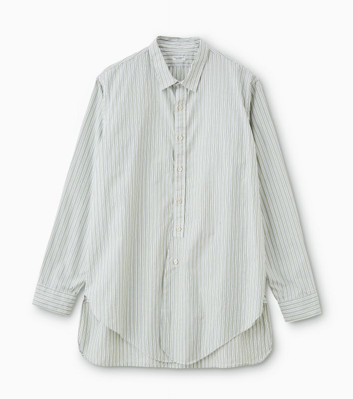 PHIGVEL / SMALL COLLAR LONG SHIRT