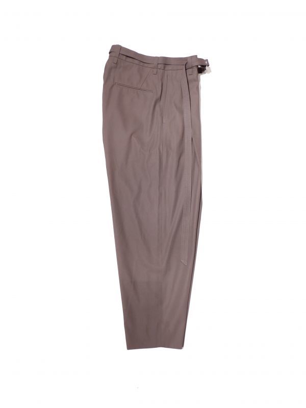 URU / COTTON 1 TUCK PANTS