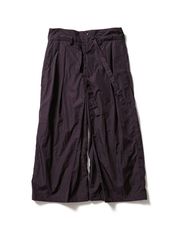 Sasquatchfabrix. / NYLON HAKAMA PANTS-21SS-PA9-017